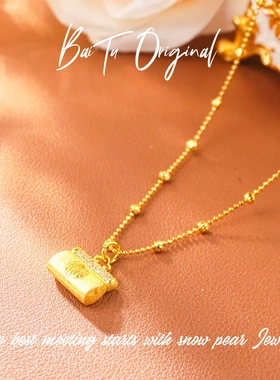 合金【柏荼】铜 轻奢手工 WX0328项链·中长