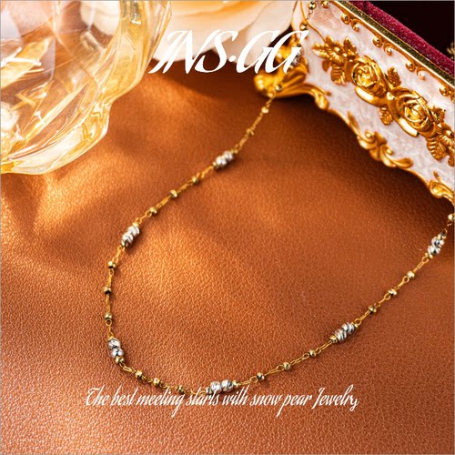 钛钢项链 【INS · GG】钢 流光爆闪 轻奢手工 LX3031项链·中长