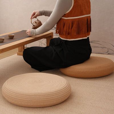 高端棉绳坐垫久坐不变形
