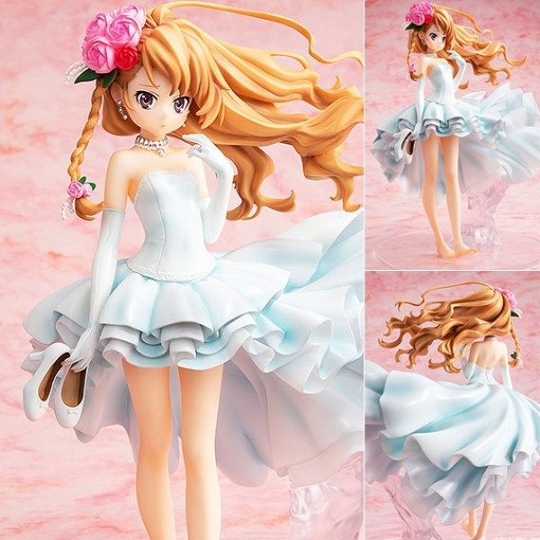 chara-ani 龙与虎 逢坂大河 婚纱 花嫁 1/7pvc手办 正版散货现货