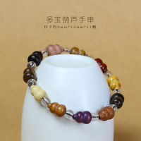 Original sandalwood multi-treasure blessing gourd bracelet, original plate, playing with Buddhist prayer beads and prayer beads, temple best-selling cultural and artistic jewelry gifts thumbnail 8