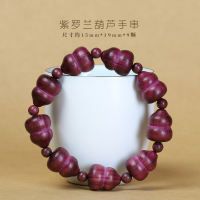 Original sandalwood multi-treasure blessing gourd bracelet, original plate, playing with Buddhist prayer beads and prayer beads, temple best-selling cultural and artistic jewelry gifts thumbnail 4
