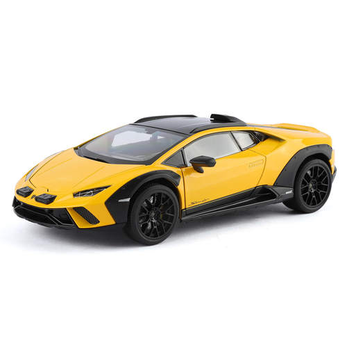 新款 1:18兰搏基尼小牛仿真合金汽车声光玩具车开门模型摆件礼物