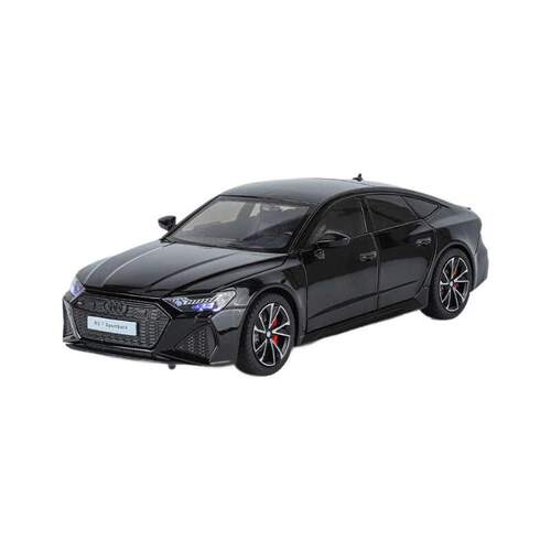 1:24正版奥迪RS7合金车模型仿真轿跑车摆件儿童玩具小汽车男