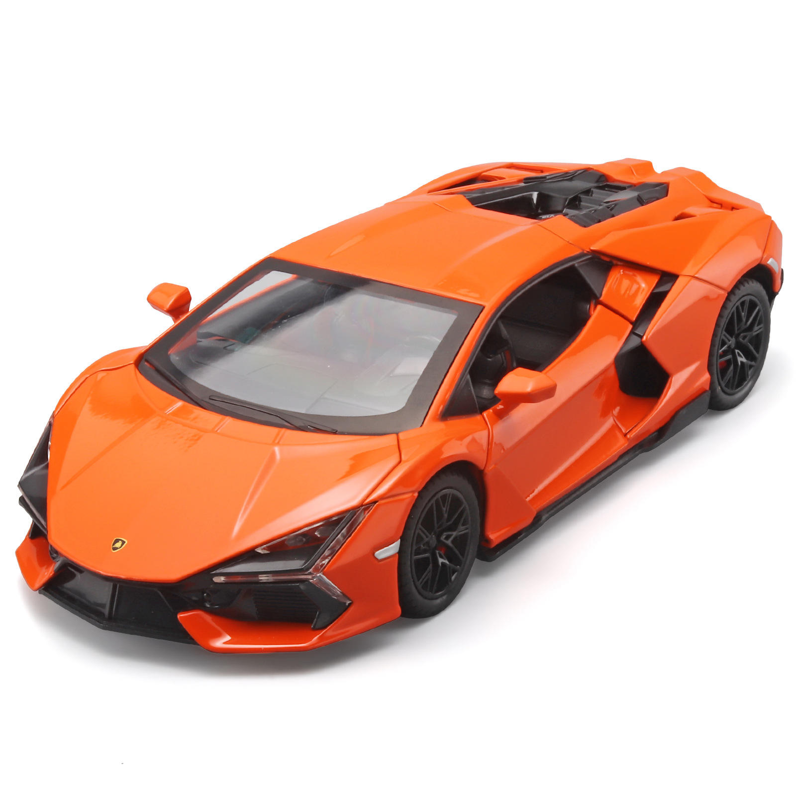 新款 1比24兰博大牛合金模型可喷雾声光潮流跑车客厅摆件男孩玩具