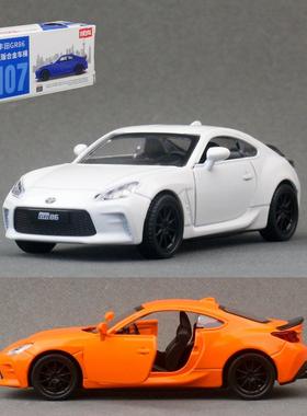 新款 1:37仿真合金车模丰田GR86赛车跑车儿童玩具开门
