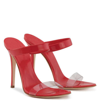 欧美凉鞋 透明细高跟时装鞋外贸gladiator sandals时装凉鞋PU