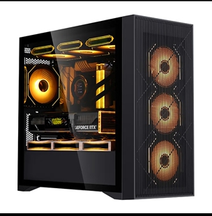 12个风扇位 先马朱雀5 电脑ATX散热机箱 台式 360水冷位 Air