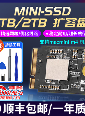 适用于Macmini M4 Mac扩容1TB 2TB硬盘直接替换MINI-SSD小板M4Pro