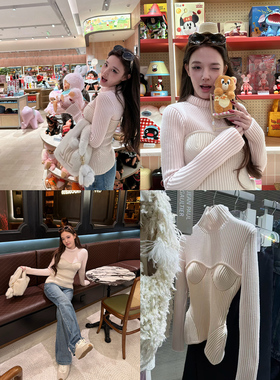 林悠 【Jean Paul Gaultierr2w+高缇耶新色上衣】100%巴素兰羊毛