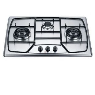 意大利品牌VALENTI华伦蒂DHB35AVX IX嵌入式燃气灶