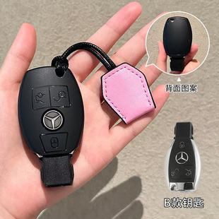 适用于奔驰ML350钥匙套ML320/ml500/ML400老款GL级GLK300/260包扣