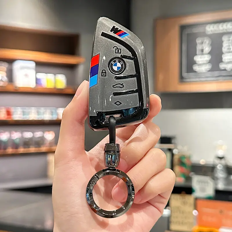 适用宝马x3钥匙套黑武士x5/x1/三系530刀锋i3五系325li/TPU全包壳