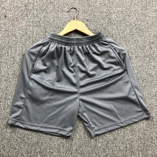 带口袋足球四分裤健身锻炼运动短裤男薄速干跑步排汗训练夏季裤子