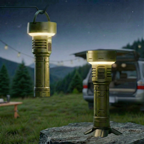 不止是露营灯，还是强光手电