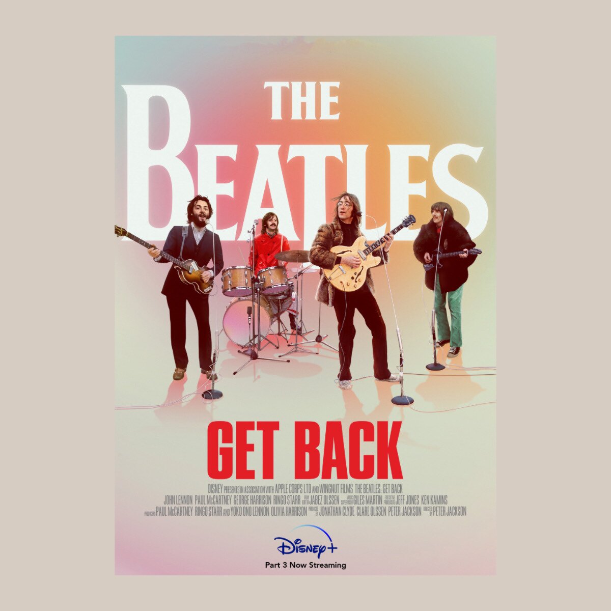 披头士回归经典摇滚海报相框画酒吧咖啡店防水装饰画照片墙定制