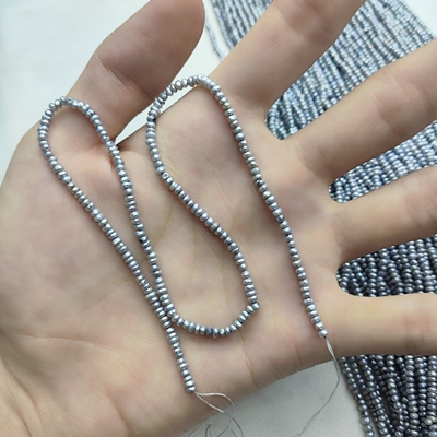 【上】4620卡3左右灰色真珍珠一条