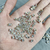 183 5mm铜包锆石配件一包50克约274颗