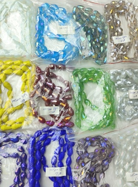 m593 10x15mm水滴水晶随机5包