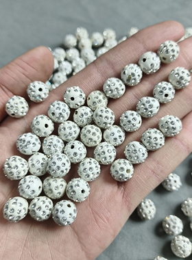 m610 11mm白色钻球半斤图片全部的量