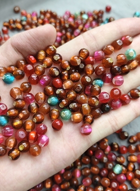 m552 8mm仿琉璃仿猫眼 亚克力珠一包半斤