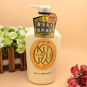1瓶包邮 新款进口可悠然美肌沐浴露 花漾之恋 550ml可悠然沐浴露