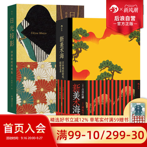 后浪正版新美术海+日光掠影2册