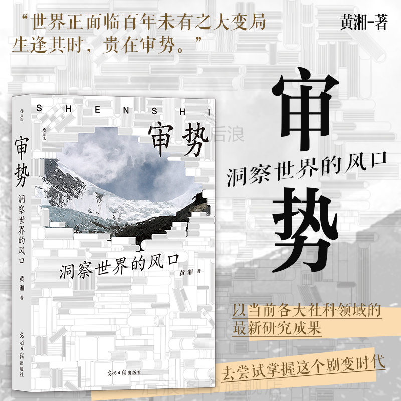 后浪正版现货 审势 洞察世界的风口 48篇精彩书评了解英语知识界前沿话题 国际政治经济社科书籍 书籍/杂志/报纸 社会学 原图主图