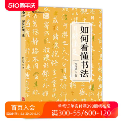 后浪直营 正版《如何看懂书法》书法名师为您打开欣赏书法的一扇窗