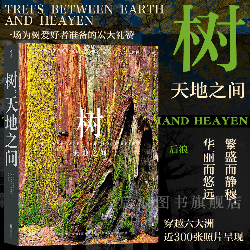 后浪正版现货 树 天地之间 传奇摄影师阿特沃尔夫 近300张照片呈现树之星球 自然风光摄影艺术收藏画册