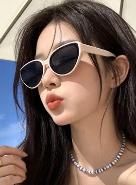 偏光墨镜女士凹造型海边沙滩度假拍照防晒高级感太阳眼镜防紫外线