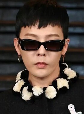 GD权志龙同款个性猫眼墨镜男女2026新款时尚街拍显瘦防晒太阳眼镜