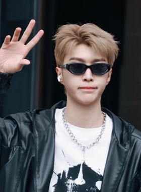 范丞丞同款偏光墨镜潮男士痞帅复古猫眼显脸小防晒街拍太阳眼镜女