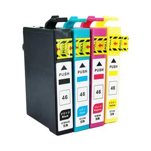 A620 IC4CL46 A740 YSY适用爱普生EPSON A640 401A IC46墨盒PX ICBK46 打印机耗材黑色 A720 V780 FA700