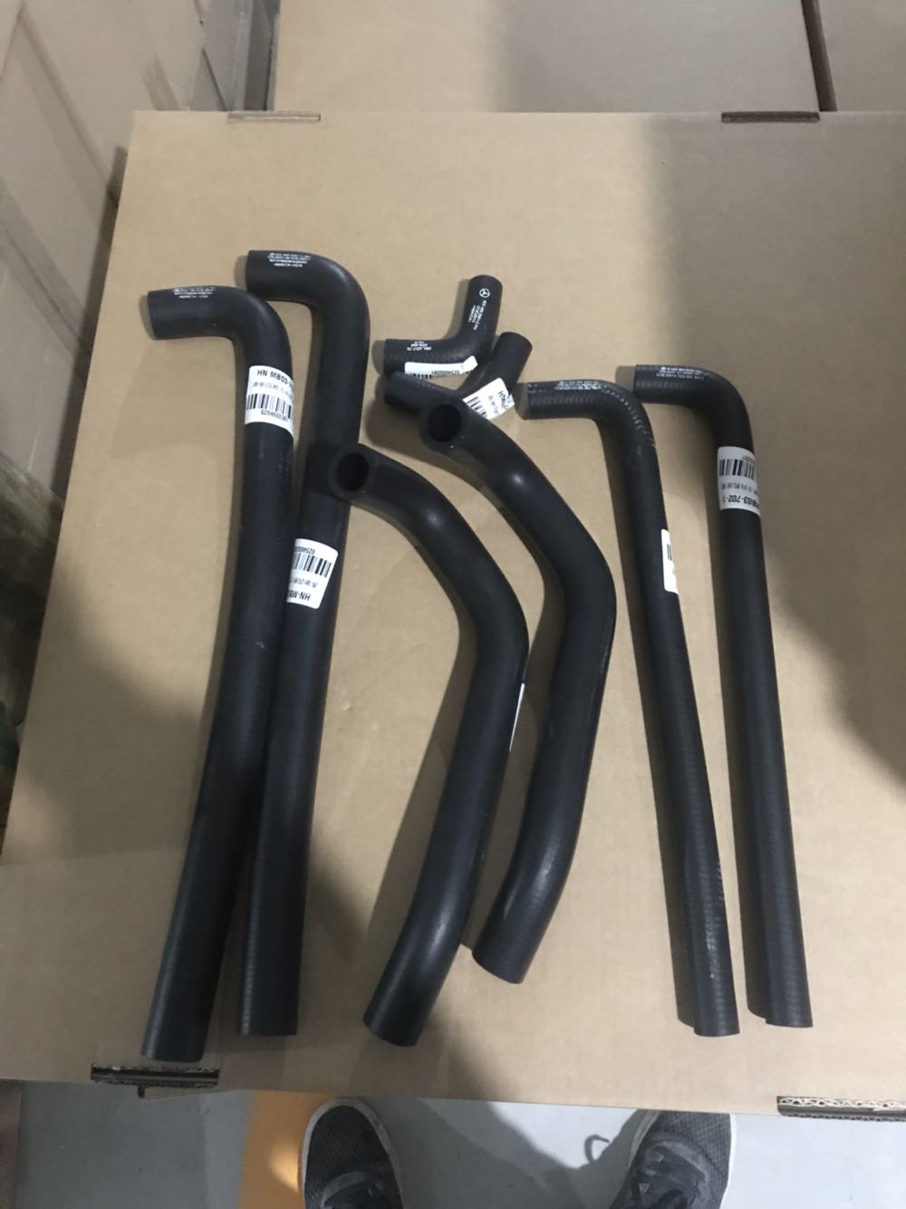 奔驰泵车3341 4141方向机油管奔驰泵车方向机进油管回油管