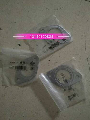 奔驰3341 4141泵车发动机配件排气管垫排气垫OM501发动机配件