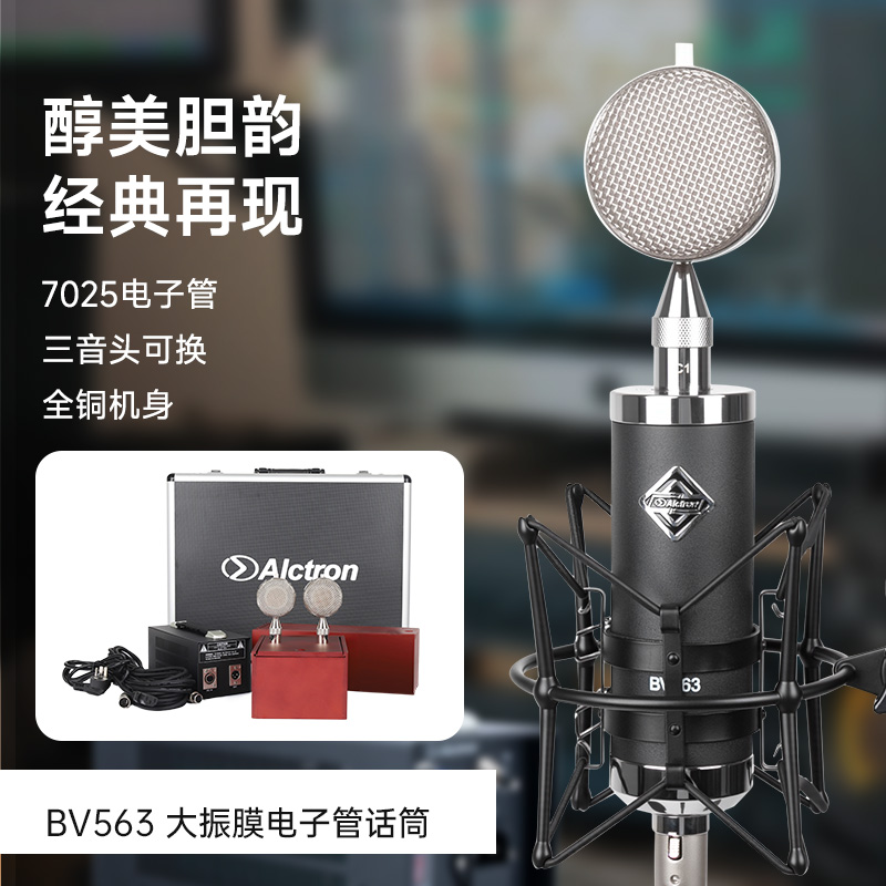 爱克创BV563电子管电容麦克风