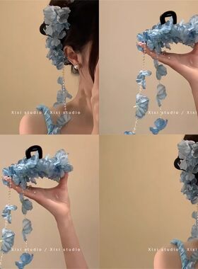 花落知多少森系仙美朵发夹