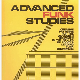 advanced studies架子鼓放克纸质 funk