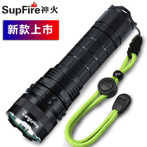 supfire神火防水骑行远射手电筒