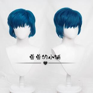 美少女战士 水野亚美cosplay假发 打毛头顶短发