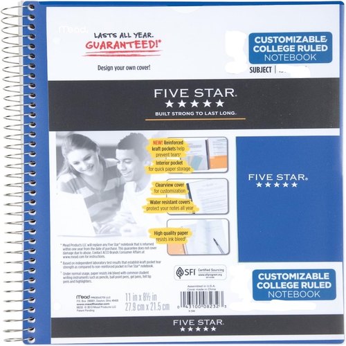 MEAD美式三孔防水面笔记本记事本