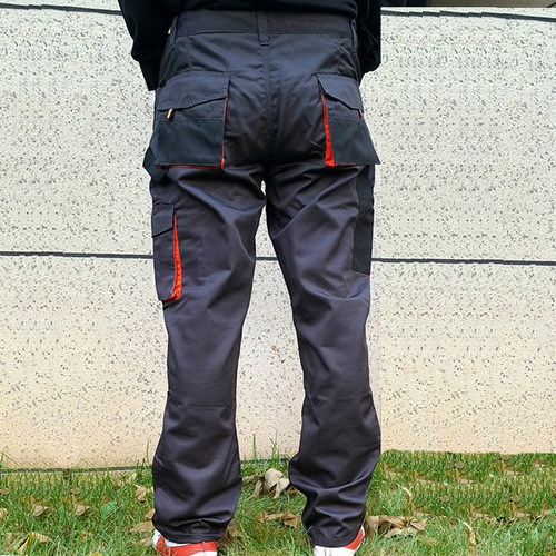 春秋多口袋耐磨长裤汽修工装裤