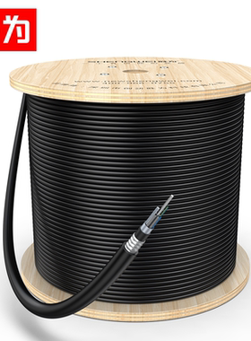 胜为GYTA53 室外单模层绞式直埋光缆 黑色 PE外被 4-96芯 G652D纤芯 9/125 线径12m