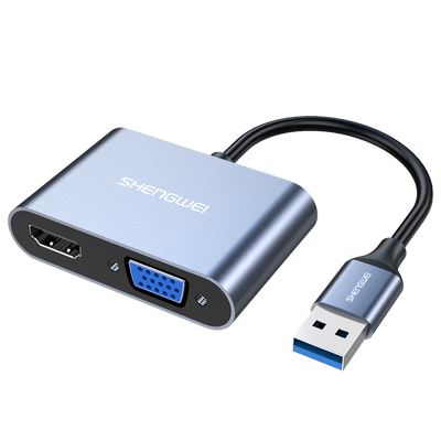胜为USB3.0转HDMI/VGA转换器