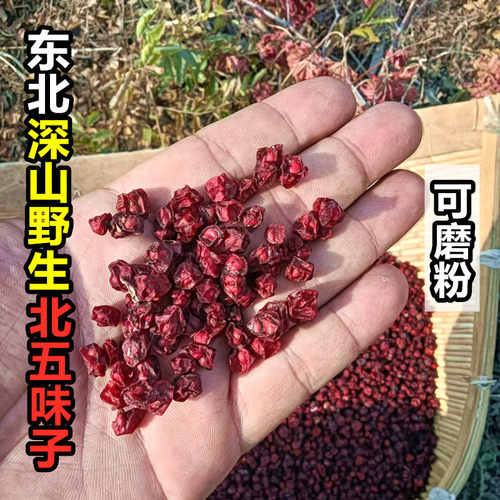 长白山野生五味子新货北五味