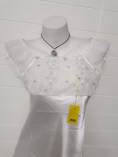 品牌女夏款甜粉色绸缎小熊图案甜美少女感吊带裙中长款连衣裙睡裙