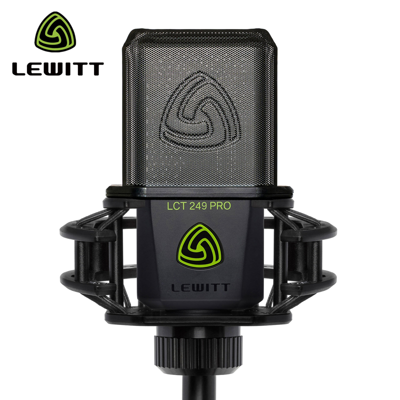 LEWITT/莱维特 LCT 249PRO电容麦克风主播声卡唱歌直播录音话筒