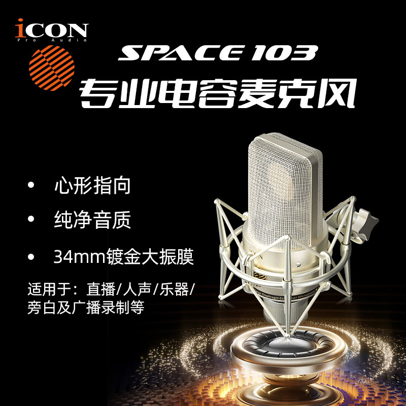 Space103电容麦克风悬挂式