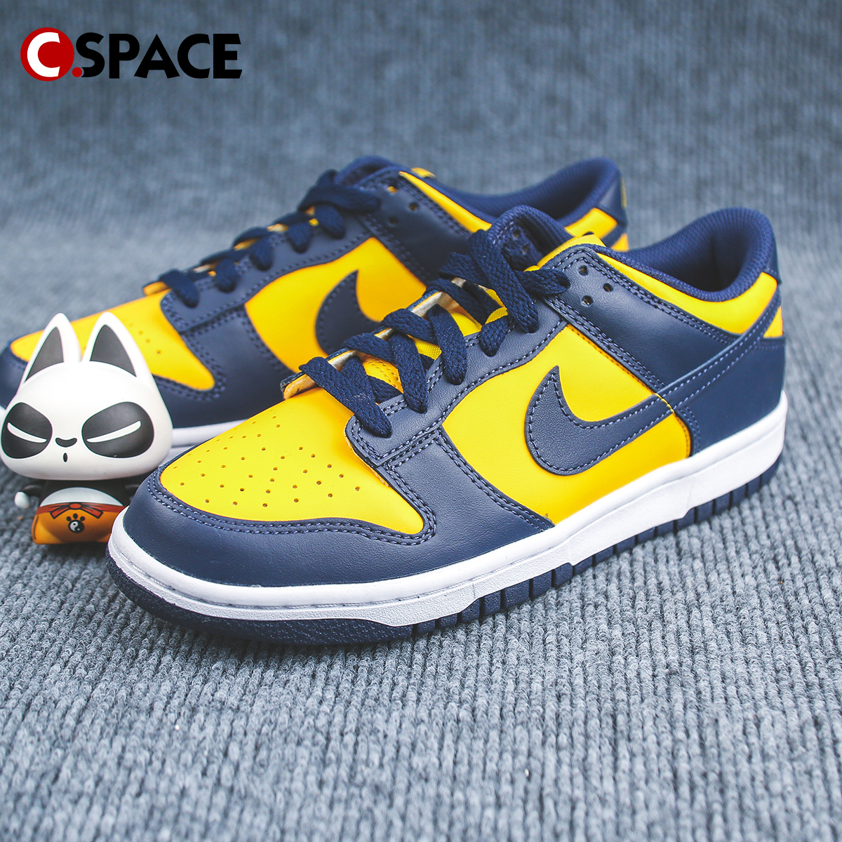 Cspace Nike Dunk Low Varsity Maize 密歇根 蓝黄 CW1590-700 运动鞋new 板鞋 原图主图